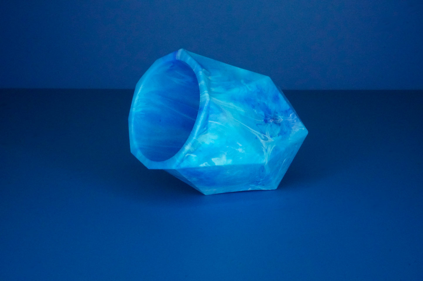Recycled Pot - Glacier Blue
