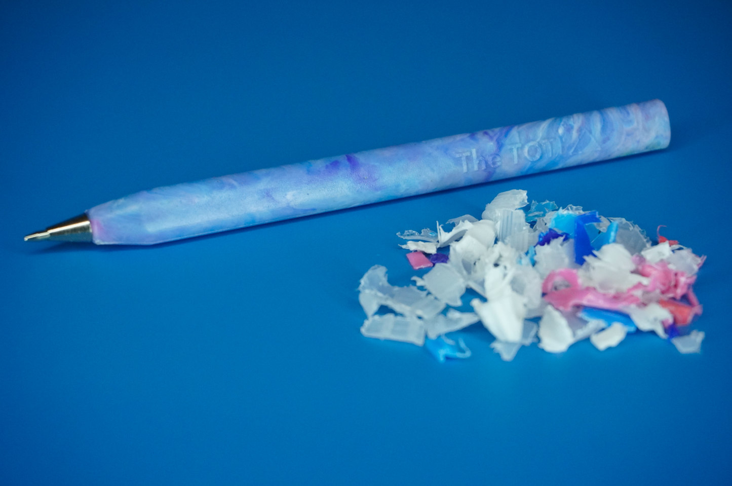 Recycled Refillable Pen - Blueberry Cloud