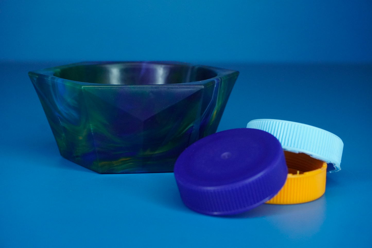 Recycled Decorative Bowl - Dark Sunset