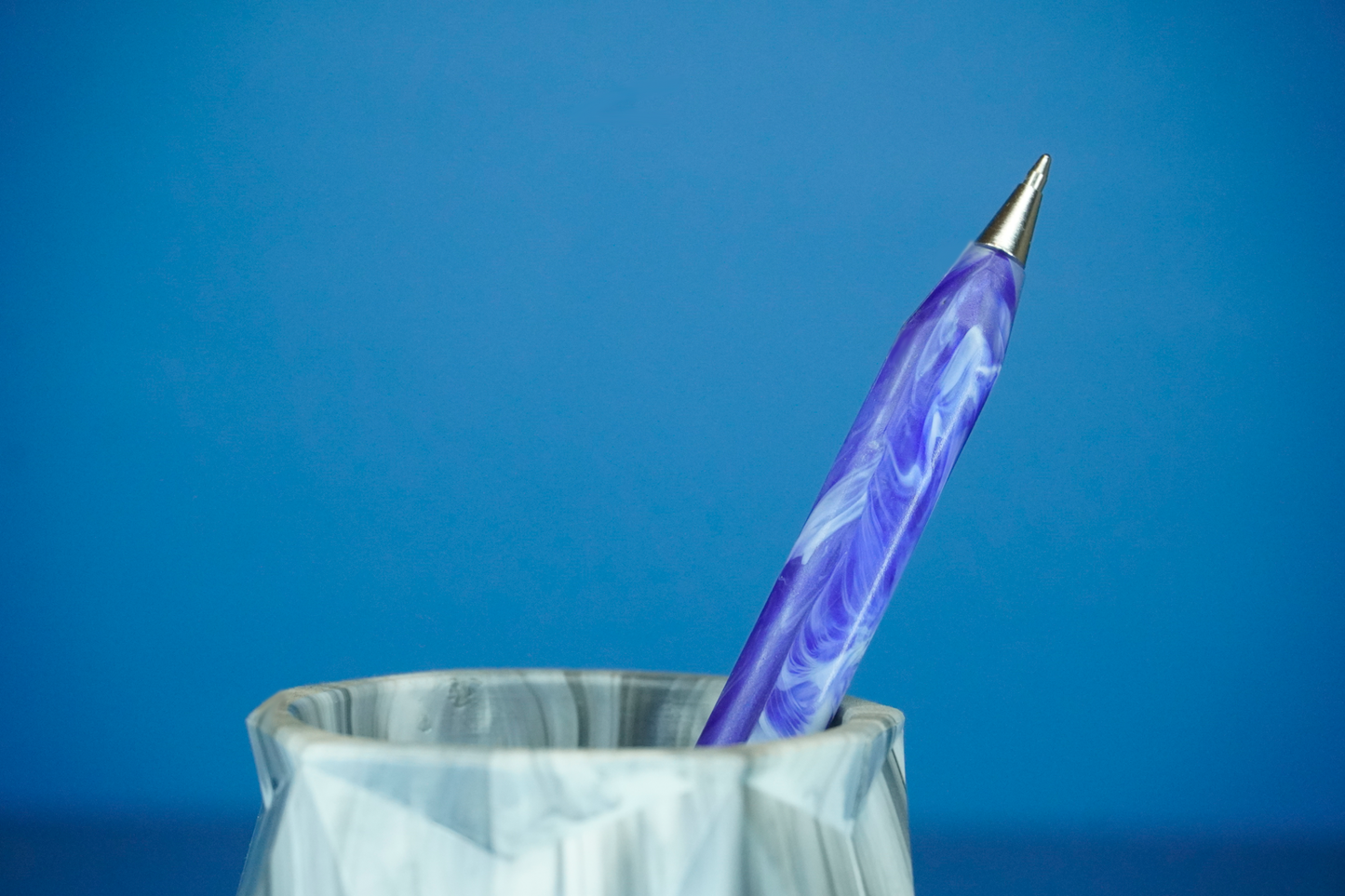 Recycled Refillable Pen - Deep Blue