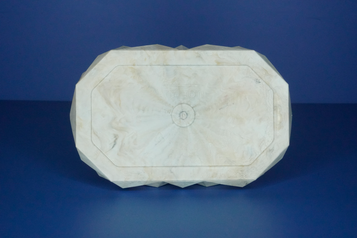 Recycled Tray - Gold Marble