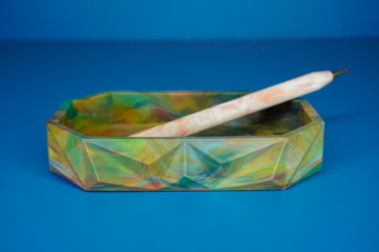 Recycled Tray - Dusty Rainbow