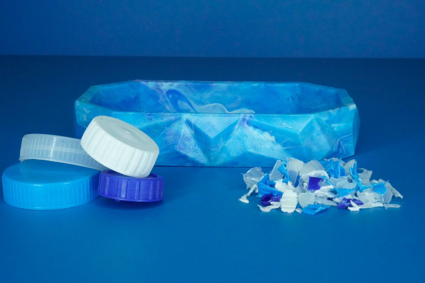Recycled Tray - Glacier Blue
