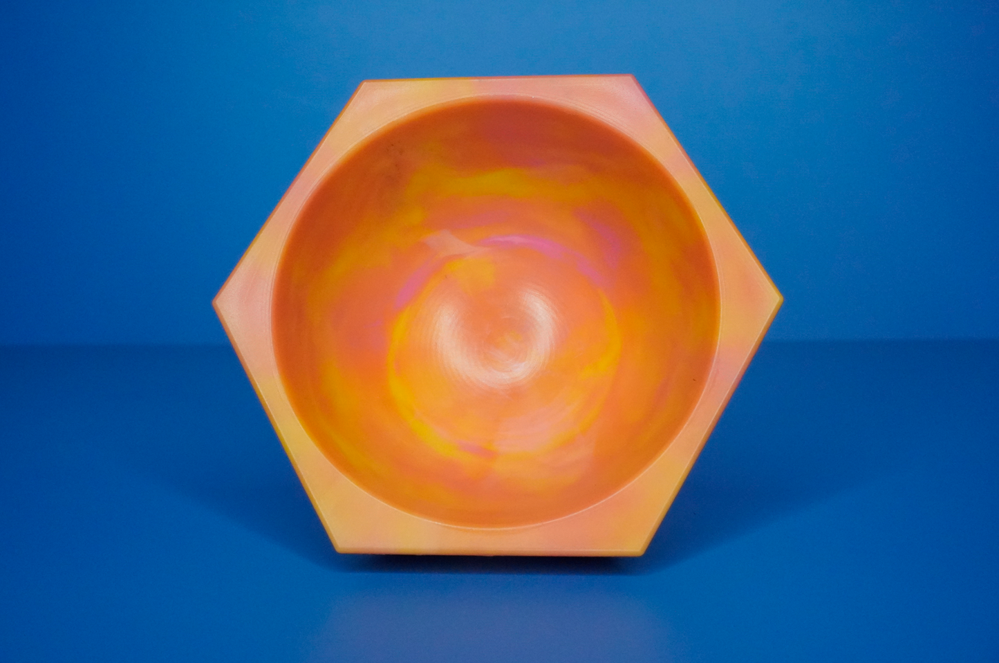 Recycled Decorative Bowl - Peach Sorbet