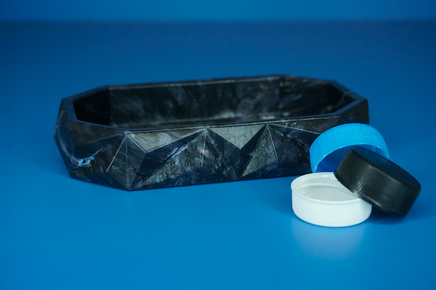 Recycled Tray - Midnight Current