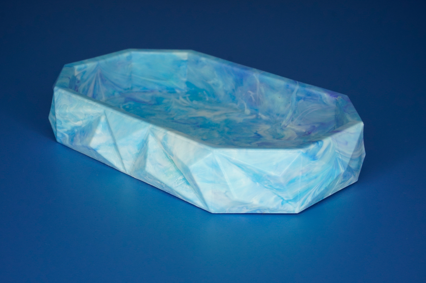 Recycled Tray - Blue Ice