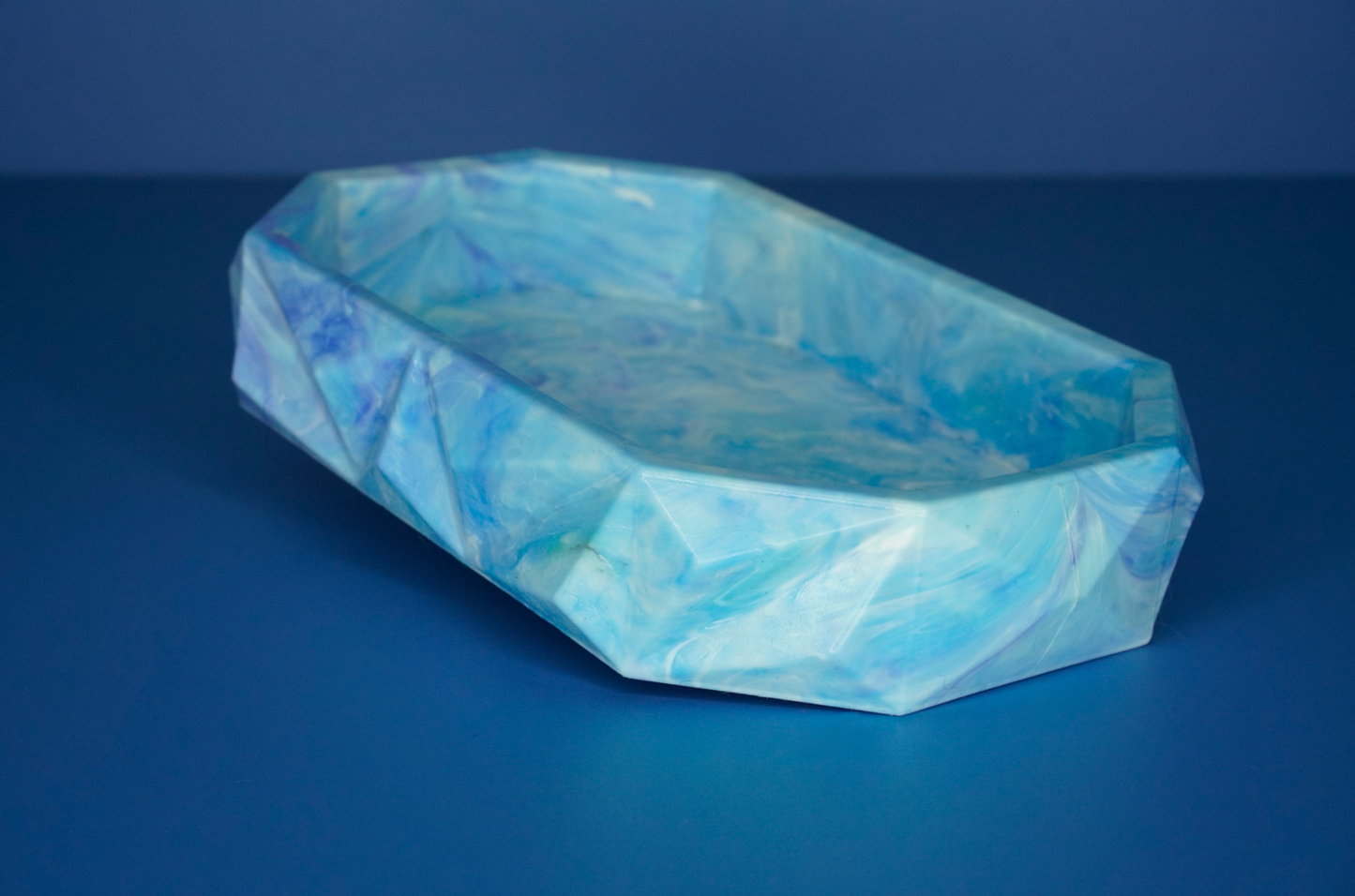 Recycled Tray - Blue Ice