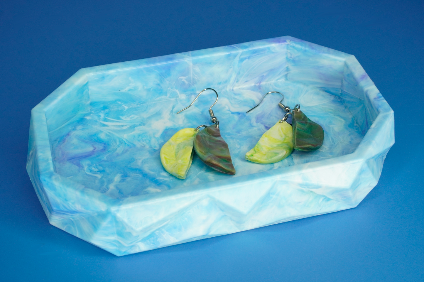 Recycled Tray - Blue Ice