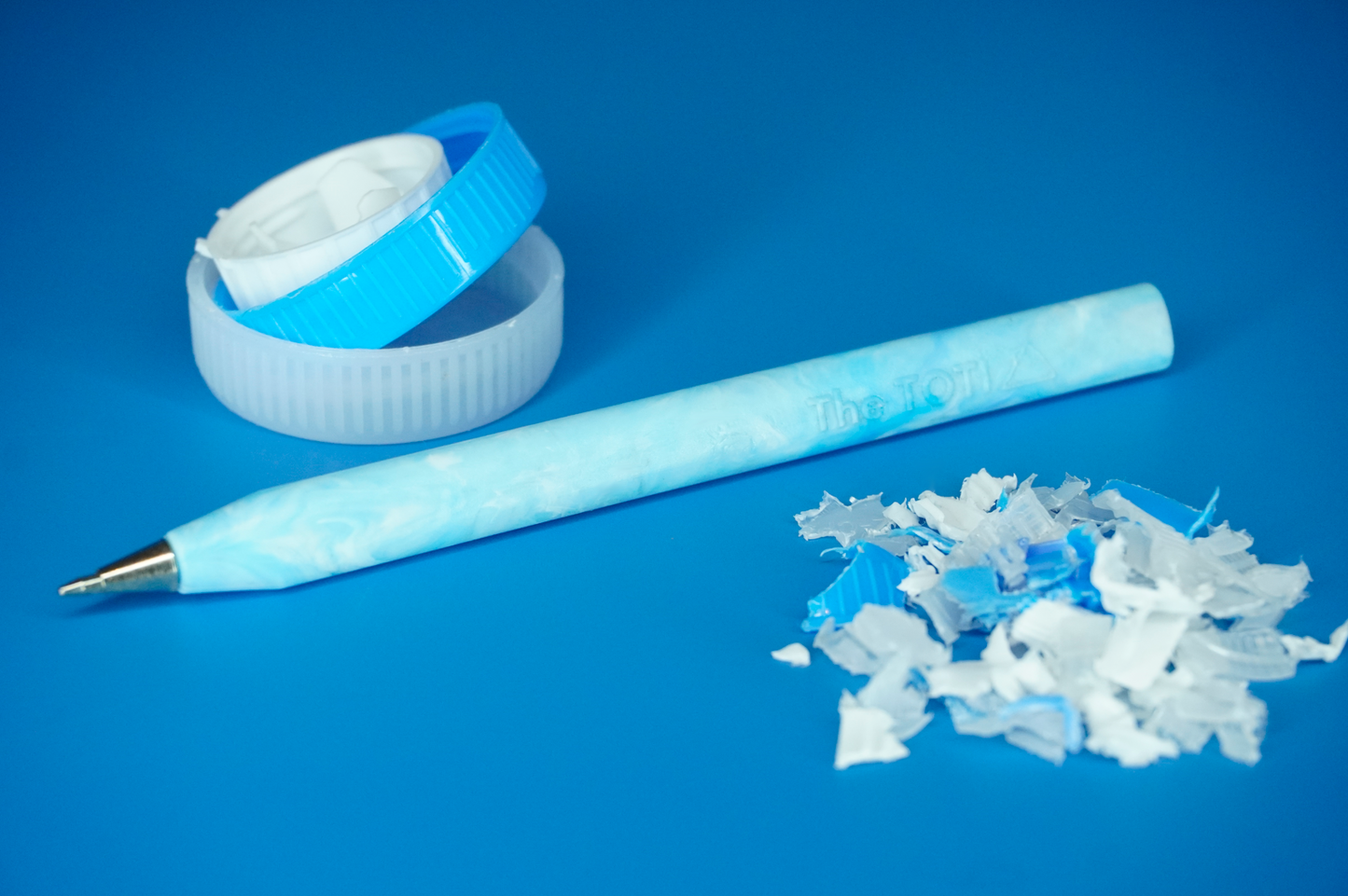 Recycled Refillable Pen - Blue Planet