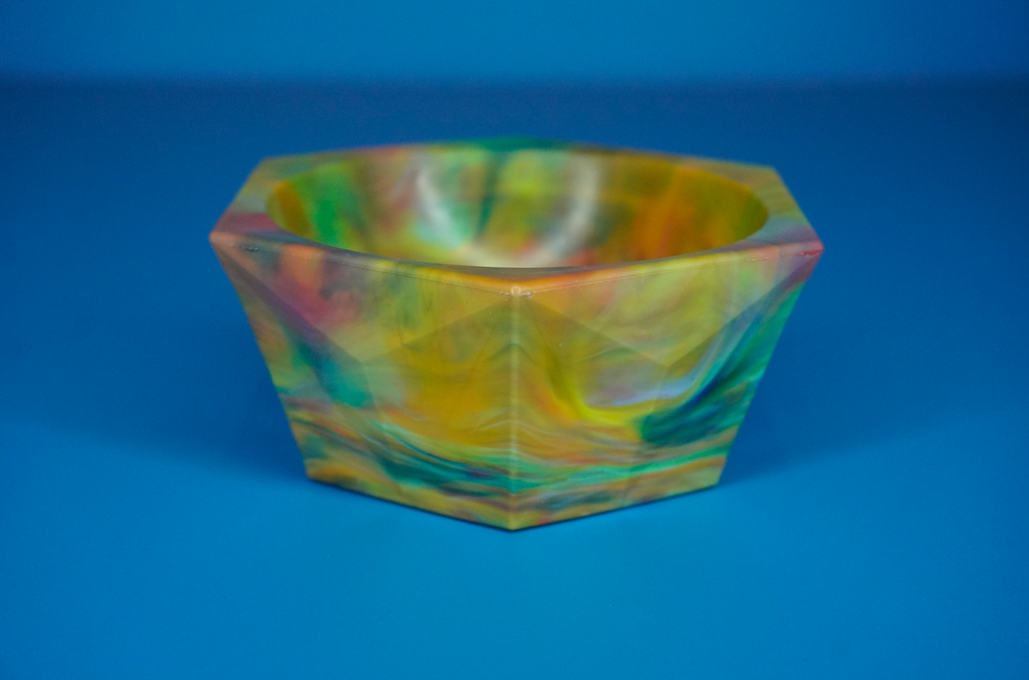 Recycled Decorative Bowl - Dusty Rainbow