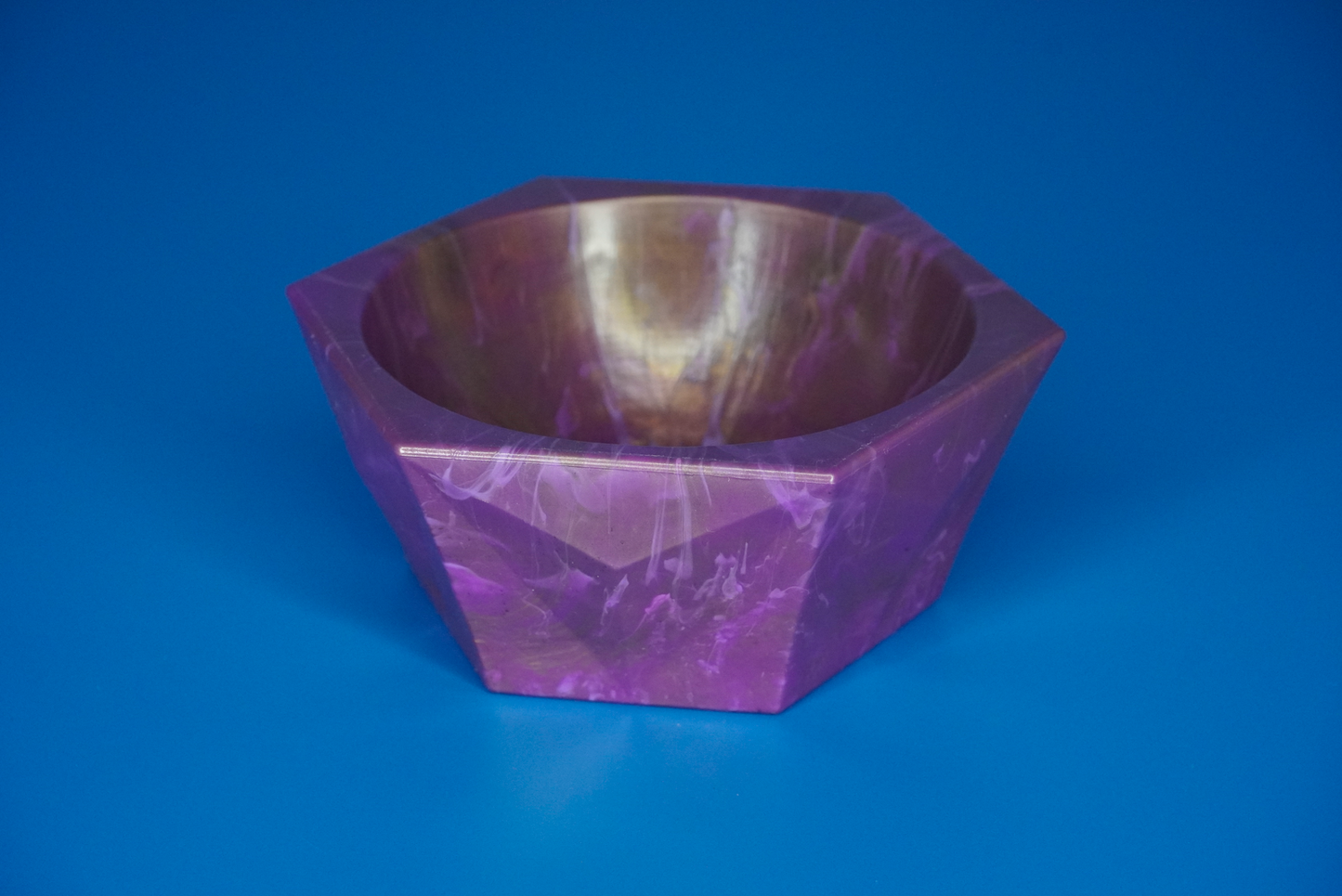 Recycled Decorative Bowl - Solar Amethyst