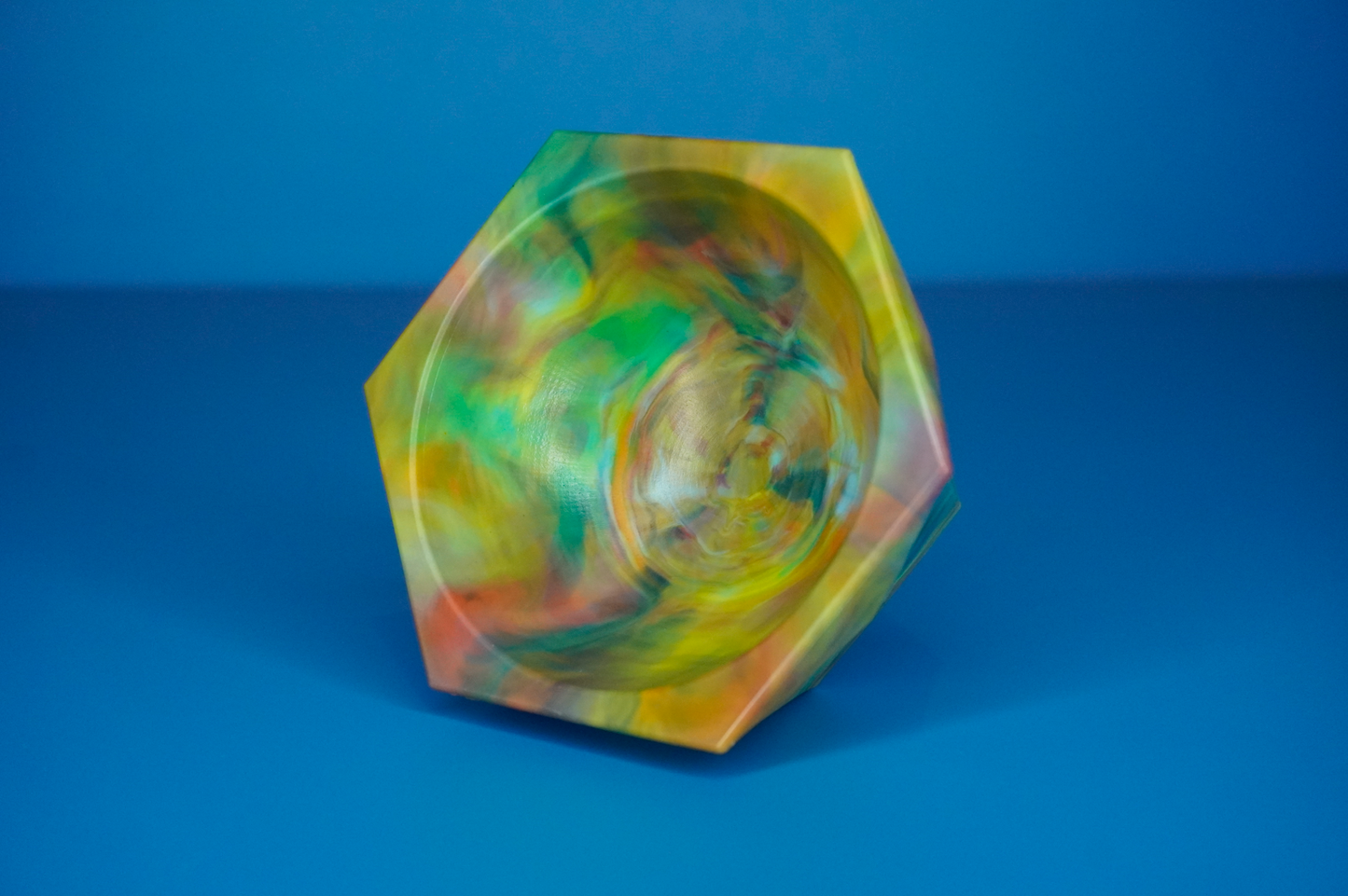 Recycled Decorative Bowl - Dusty Rainbow