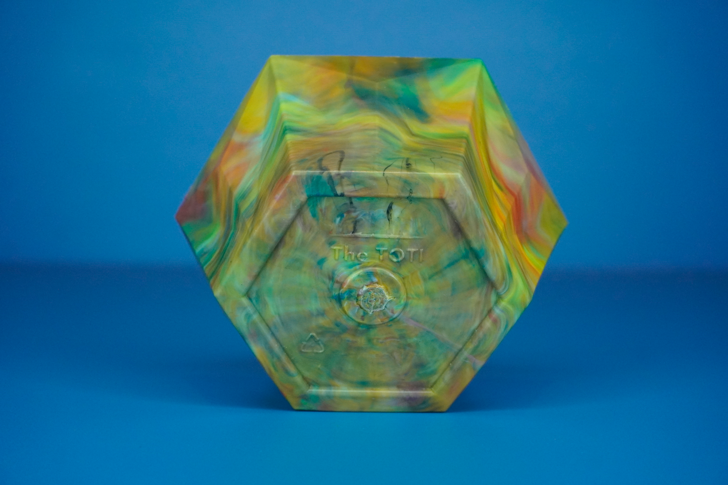 Recycled Decorative Bowl - Dusty Rainbow