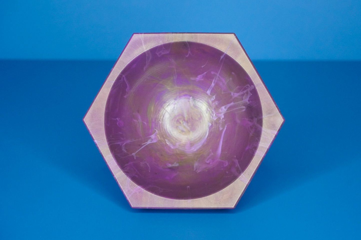 Recycled Decorative Bowl - Solar Amethyst