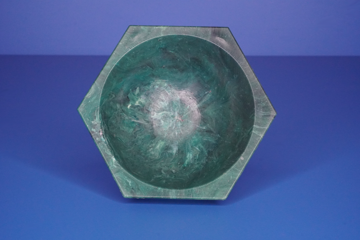 Decorative Bowl Recycled from 3D Printer Waste - Dark Forest 3