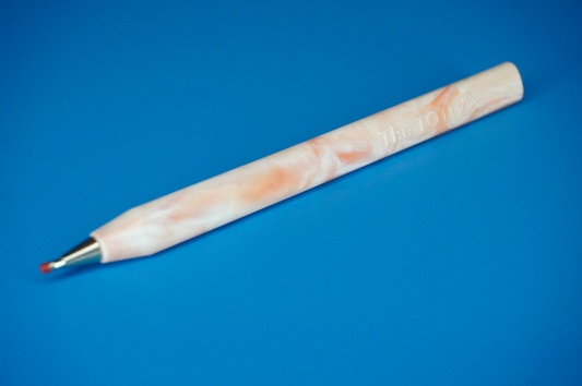 Recycled Refillable Pen - Apricot Swirl