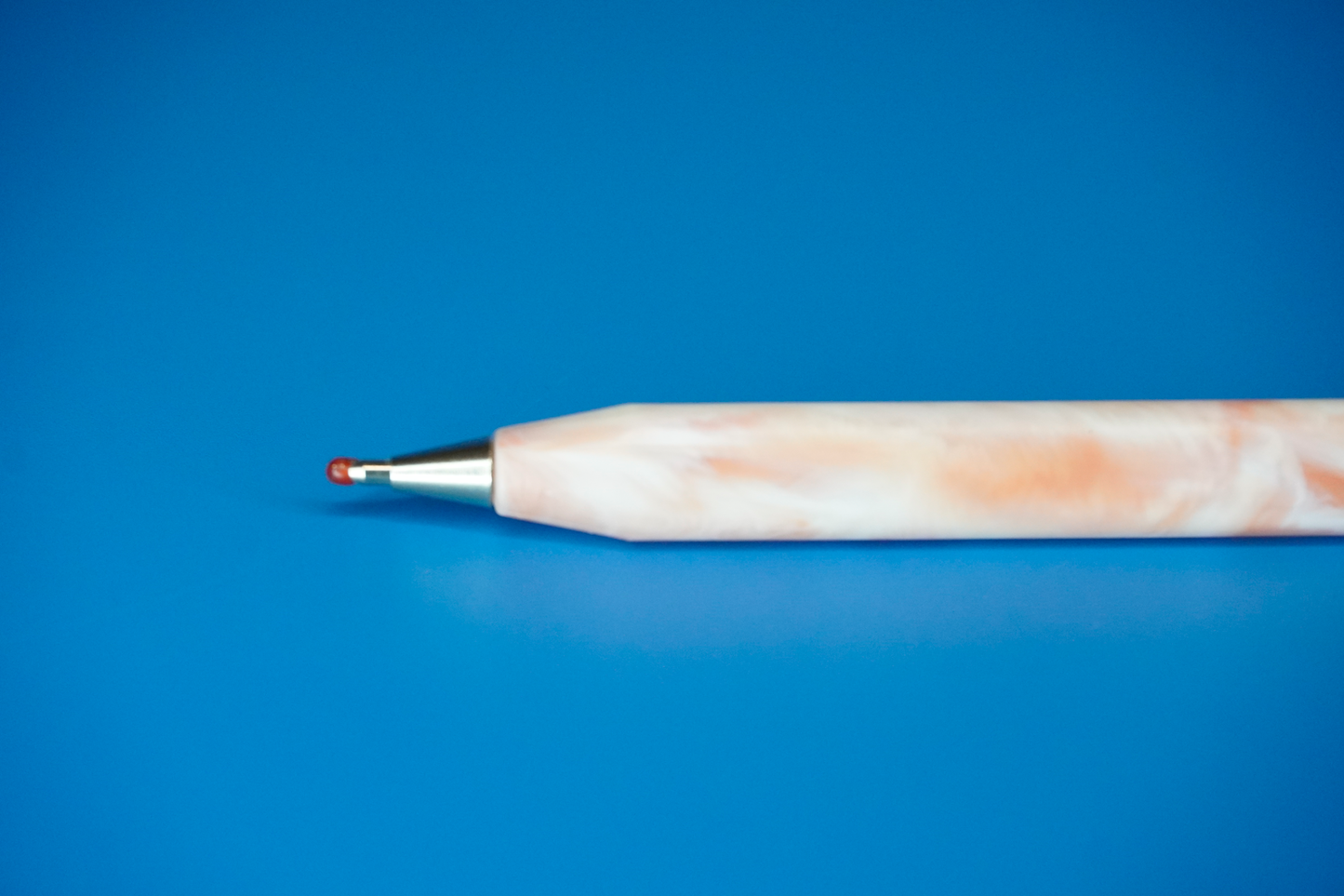 Recycled Refillable Pen - Apricot Swirl