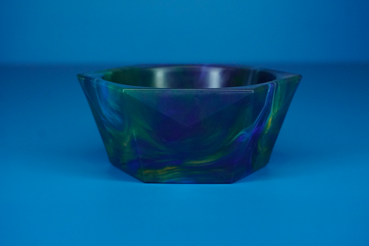 Recycled Decorative Bowl - Dark Sunset