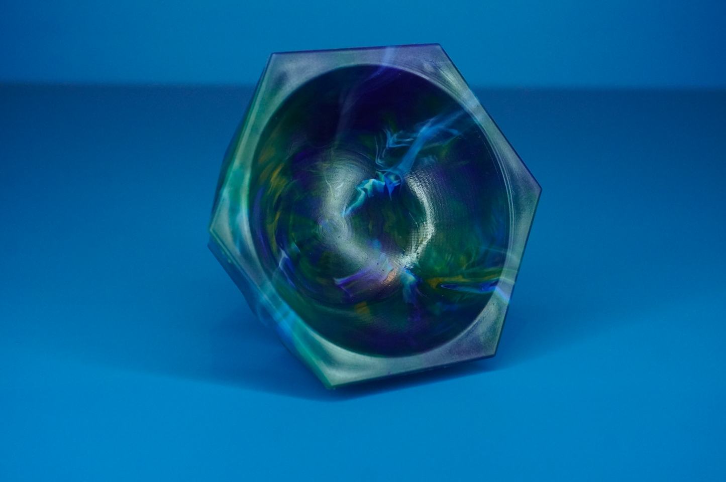 Recycled Decorative Bowl - Dark Sunset