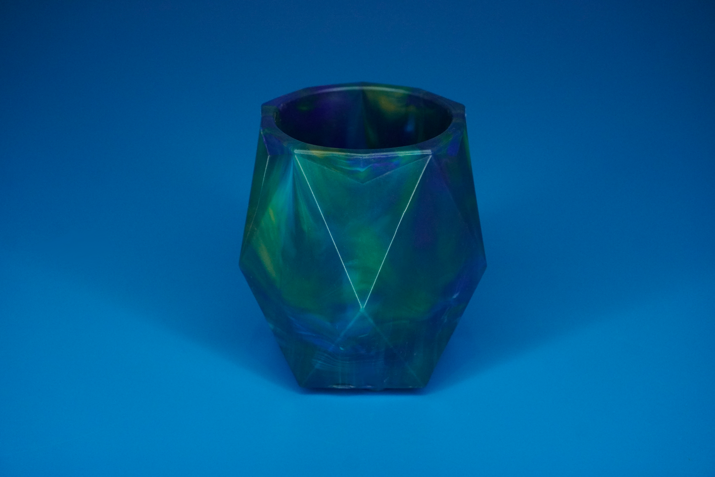 Recycled Pot - Dark Sunset