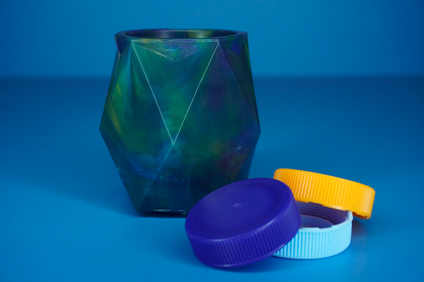 Recycled Pot - Dark Sunset