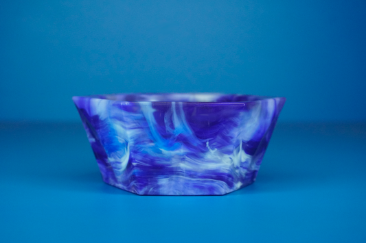 Recycled Decorative Bowl - Deep Blue