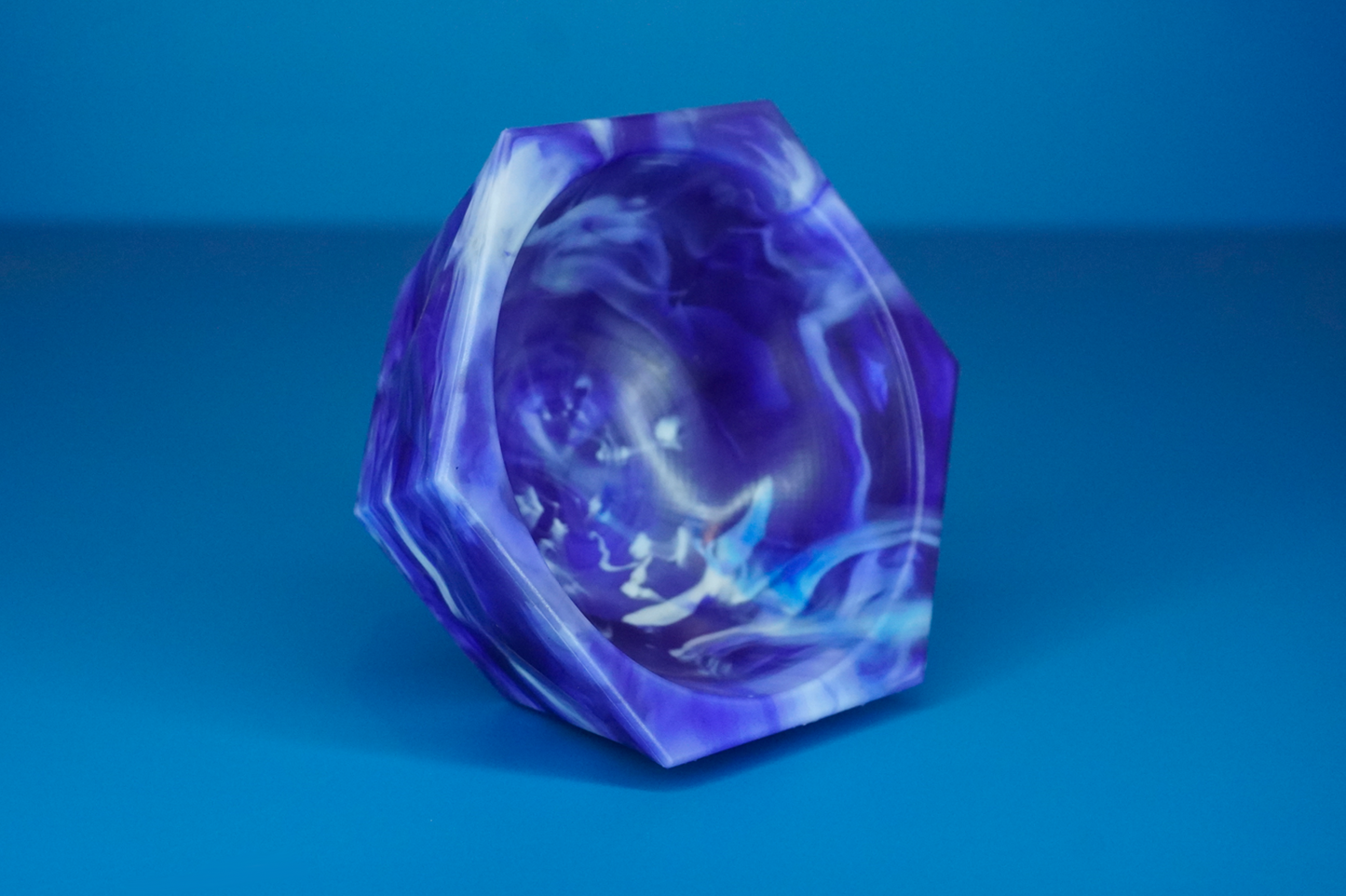 Recycled Decorative Bowl - Deep Blue