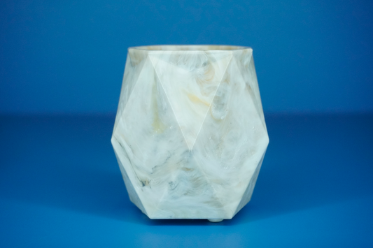 Recycled Pot - Gold Marble