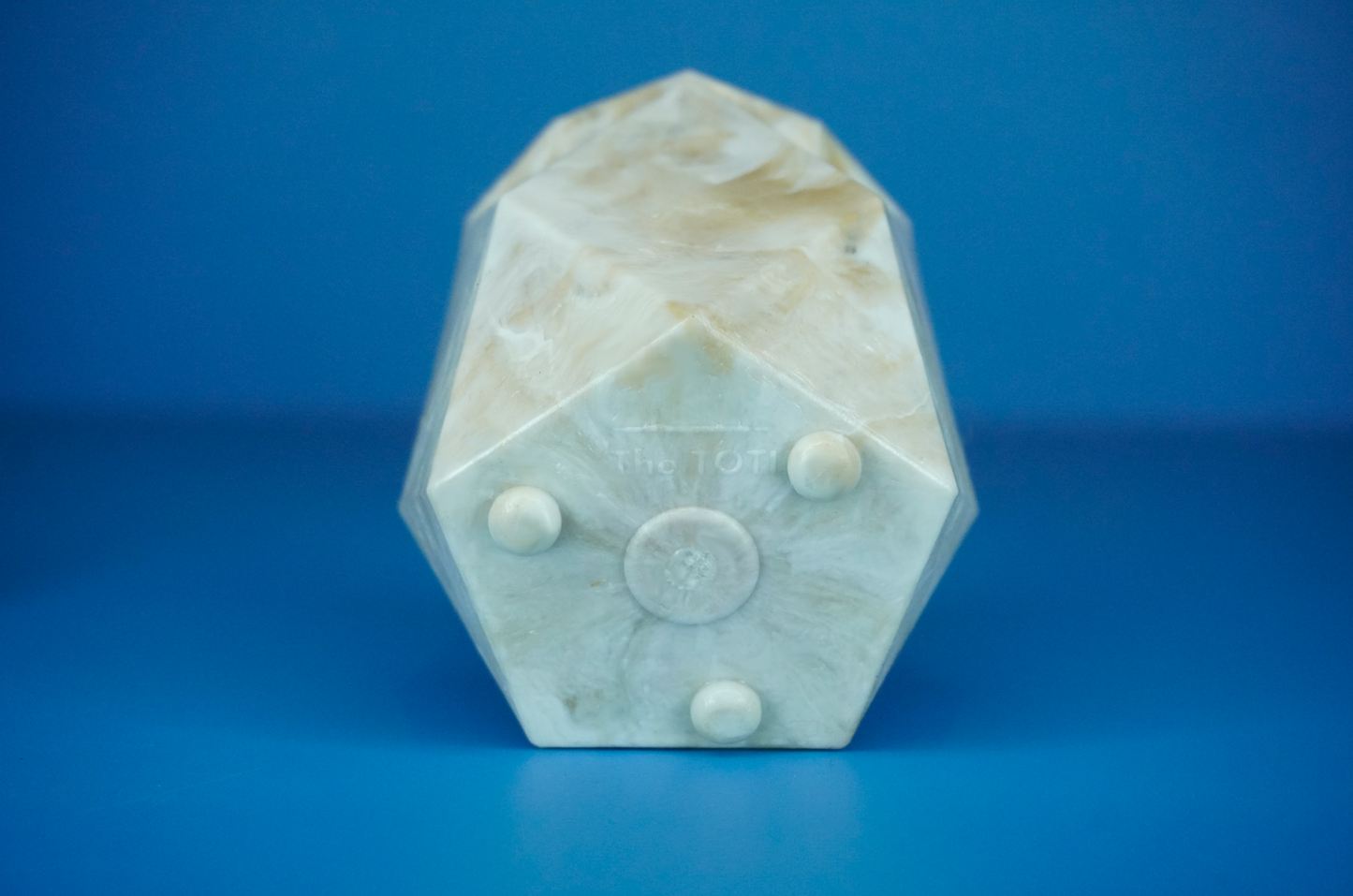 Recycled Pot - Gold Marble