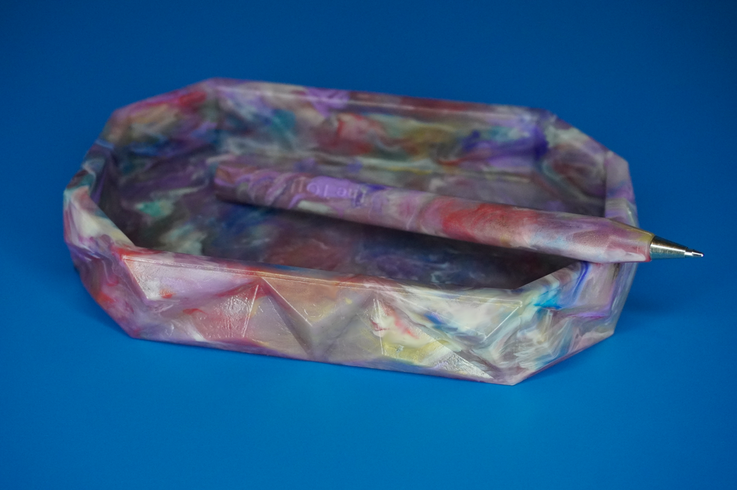 Recycled Tray - Iridescent Echo