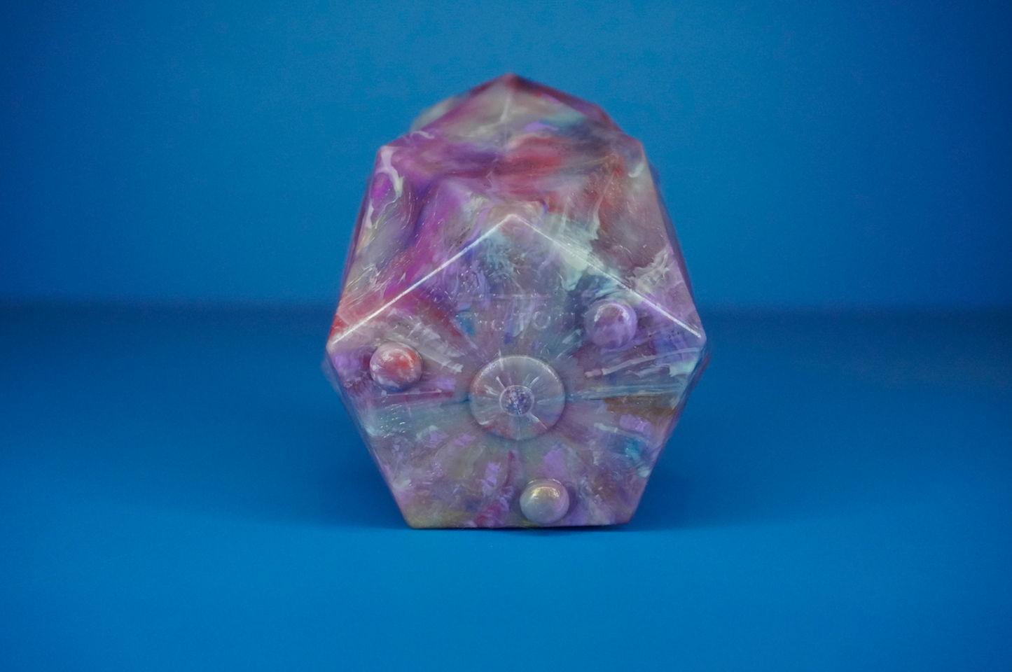 Recycled Pot - Iridescent Echo