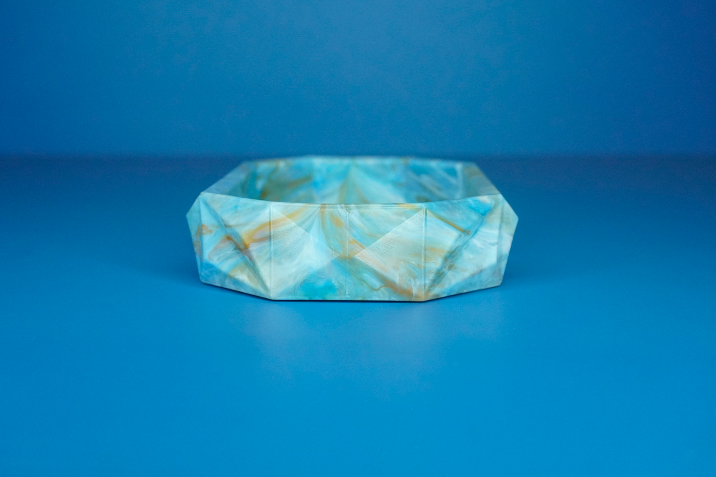 Recycled Tray - Orange Blue