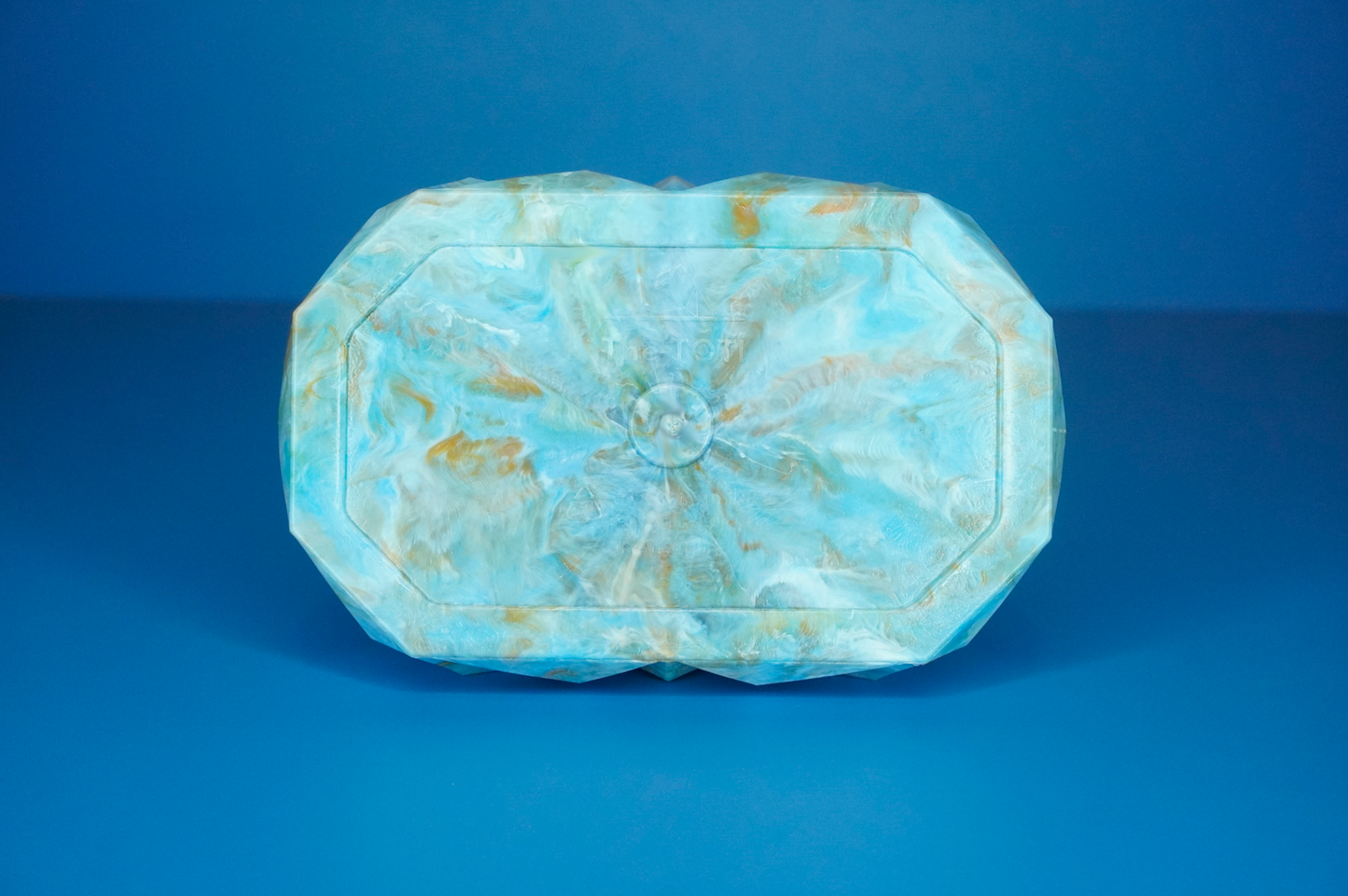 Recycled Tray - Orange Blue