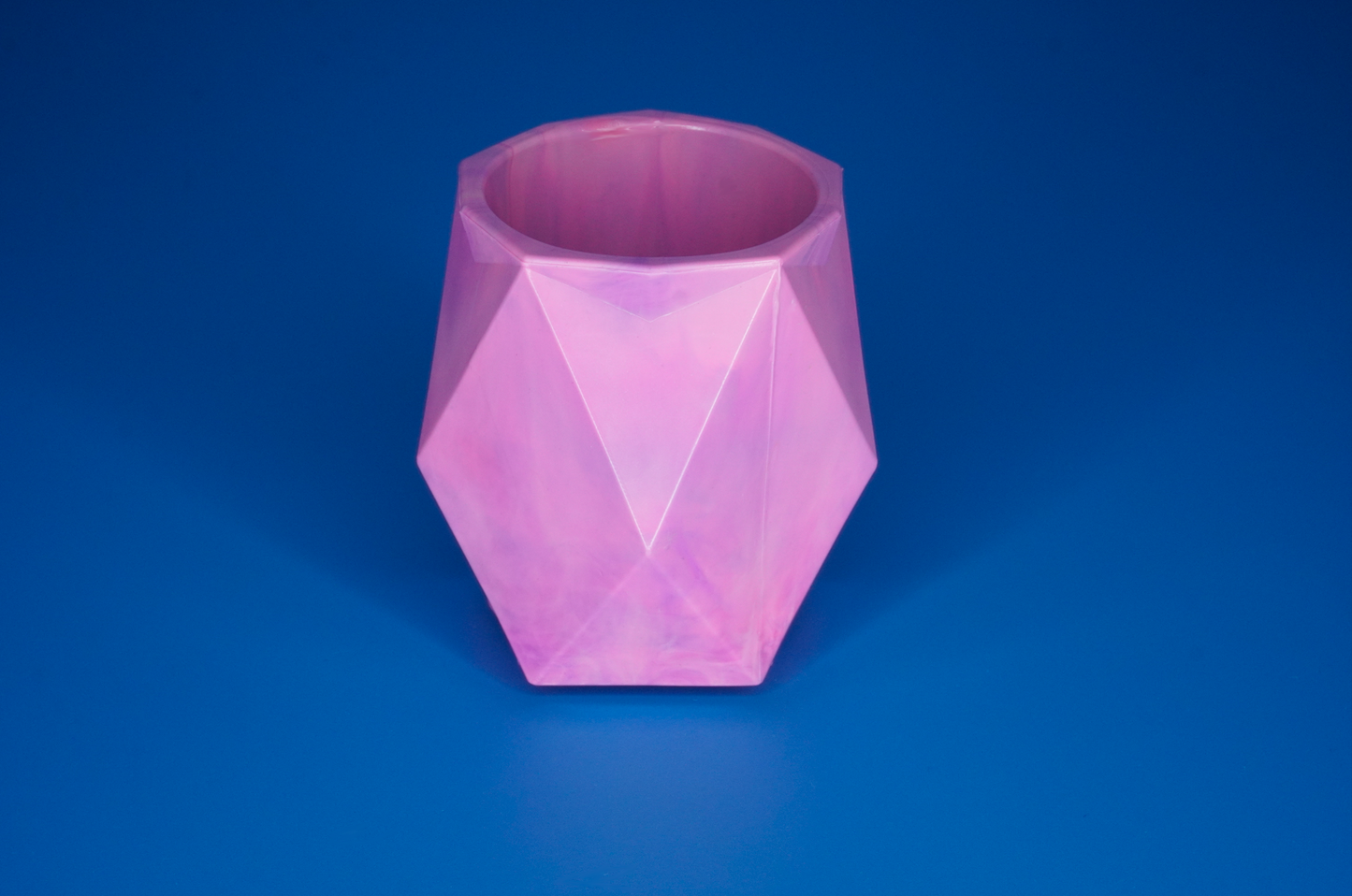 Recycled Pot - Pink Purple | WITH DRAINAGE HOLE