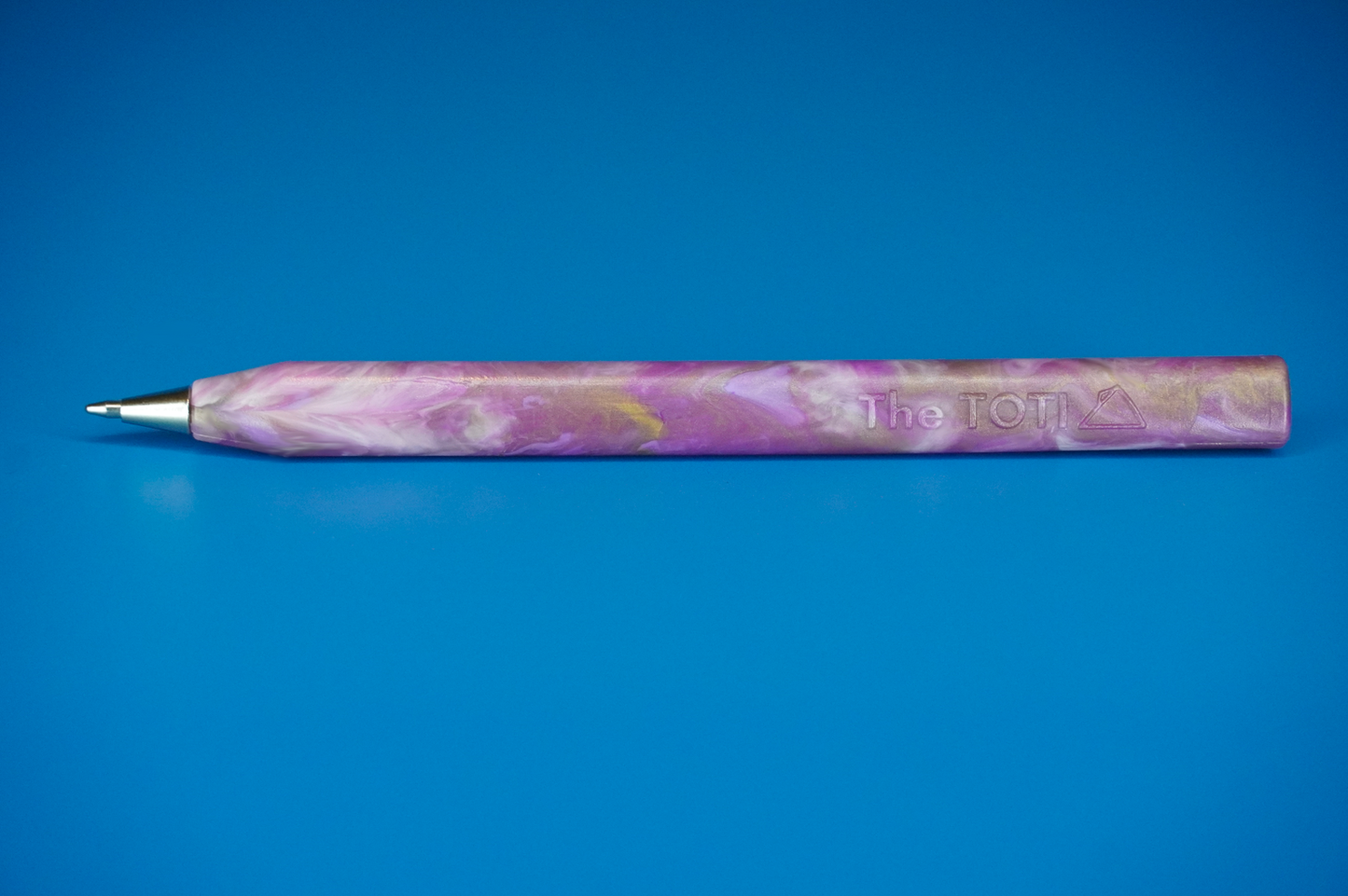 Recycled Refillable Pen - Pearl Amethyst