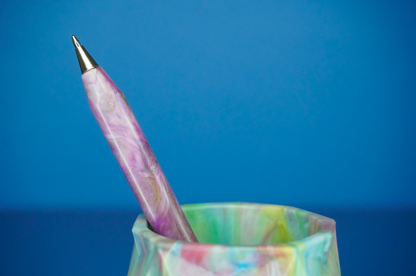 Recycled Refillable Pen - Pearl Amethyst