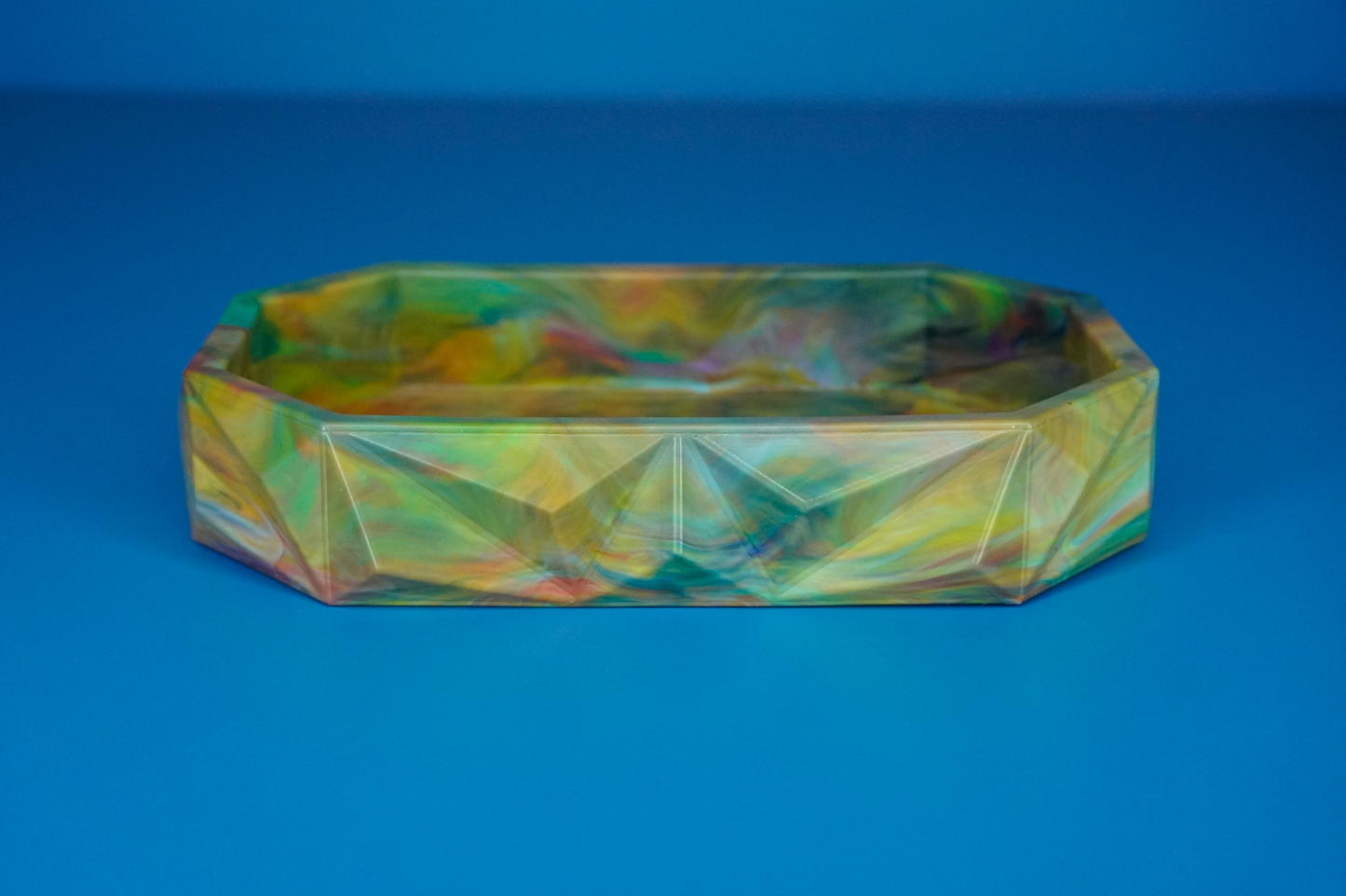 Recycled Tray - Dusty Rainbow