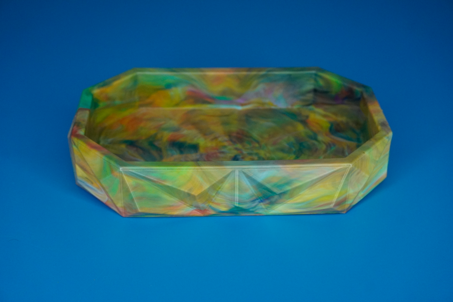 Recycled Tray - Dusty Rainbow