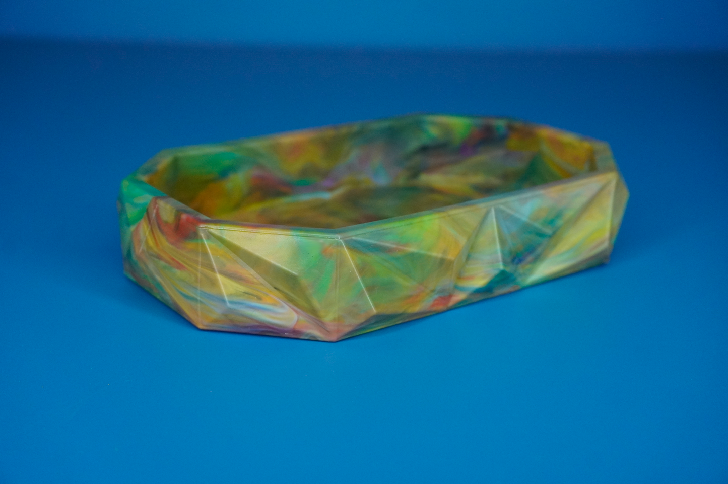 Recycled Tray - Dusty Rainbow