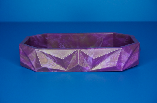 Recycled Tray - Solar Amethyst