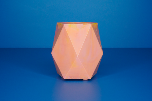 Recycled Pot - Light Peach | WITH DRAINAGE HOLE